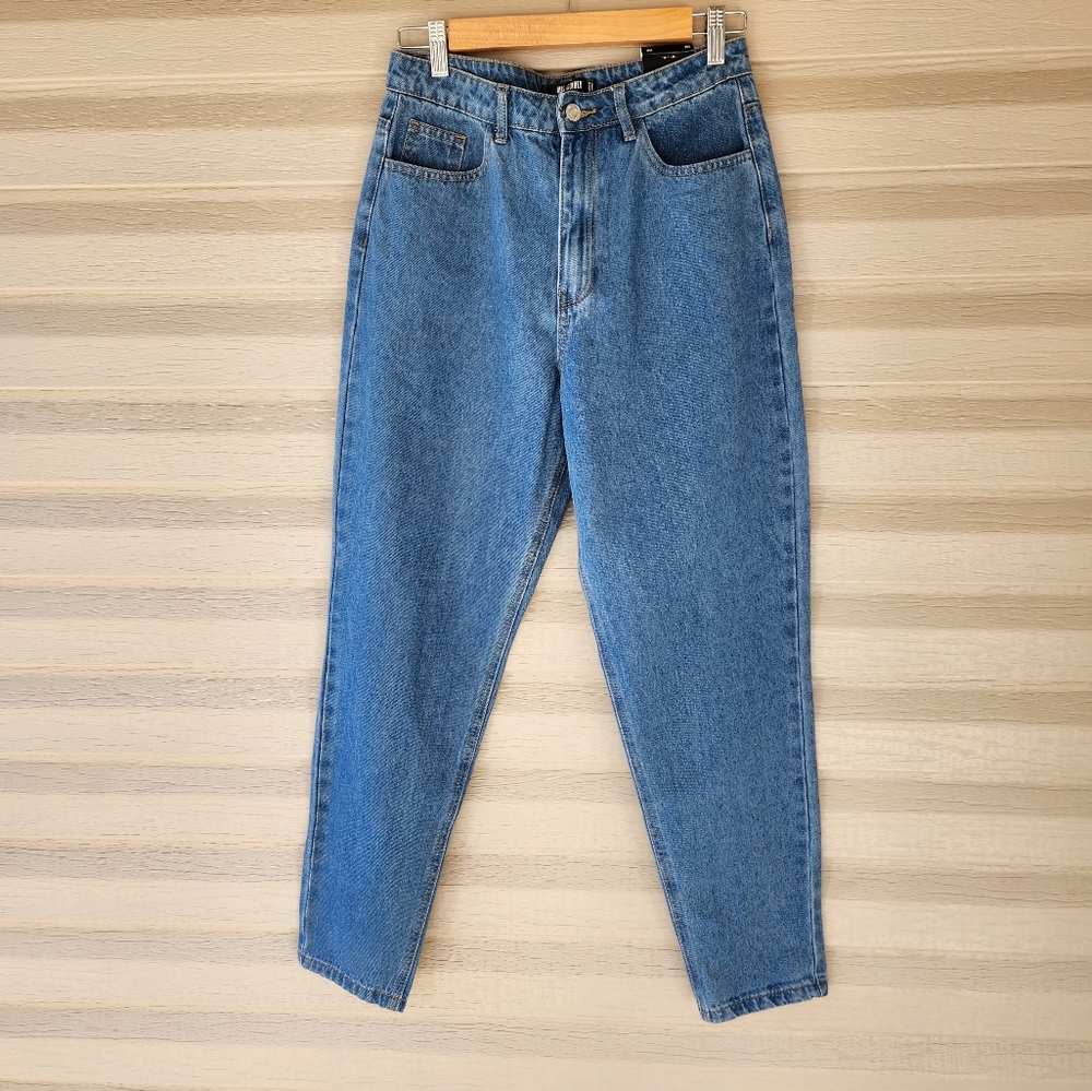 Missguided petit riot high waisted mom jeans - Picture 3 of 14